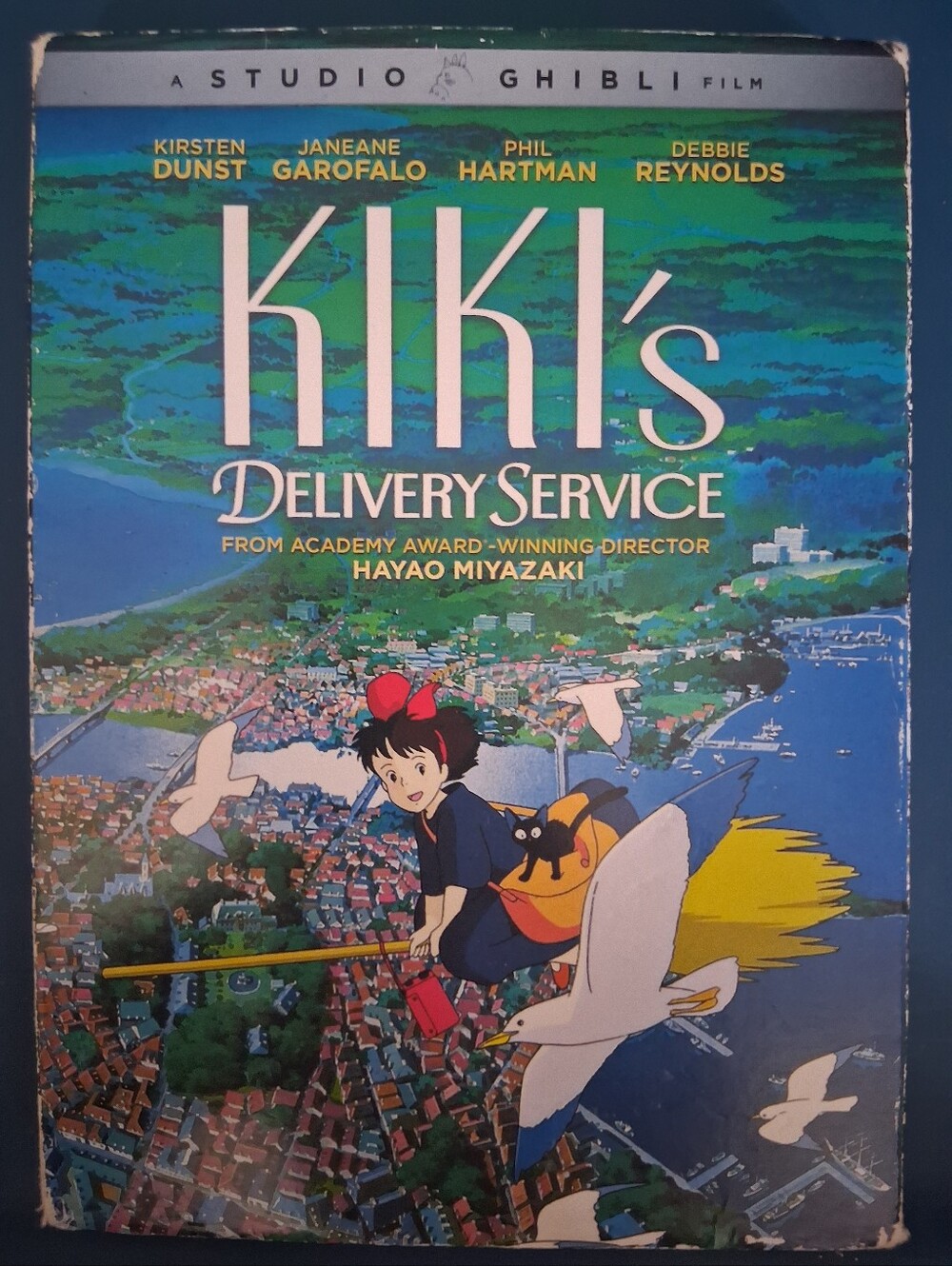 Studio Ghibli Kiki's Delivery Service Blu-ray/DVD Cover - Blue